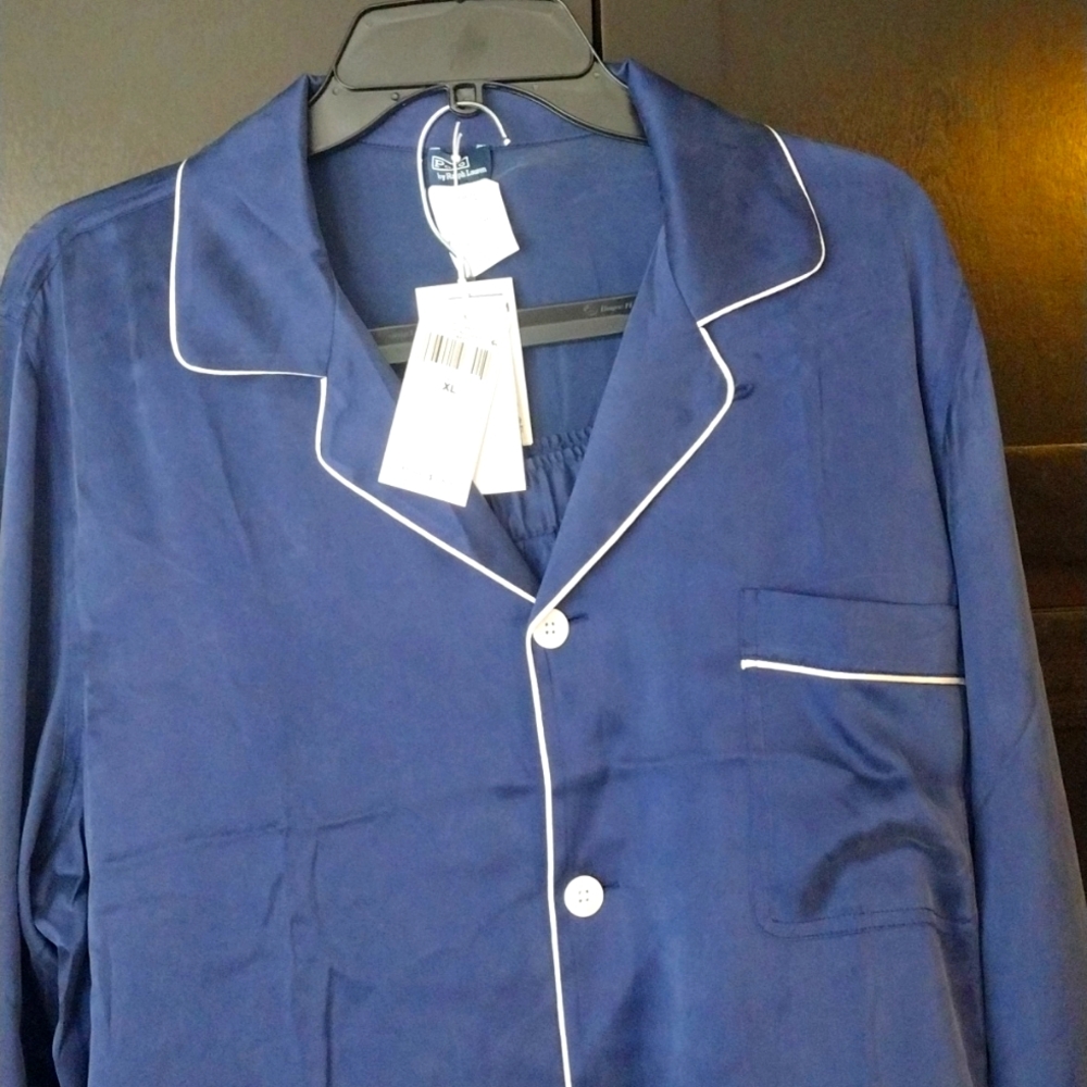 Ralph Lauren Polo silk pajamas xl